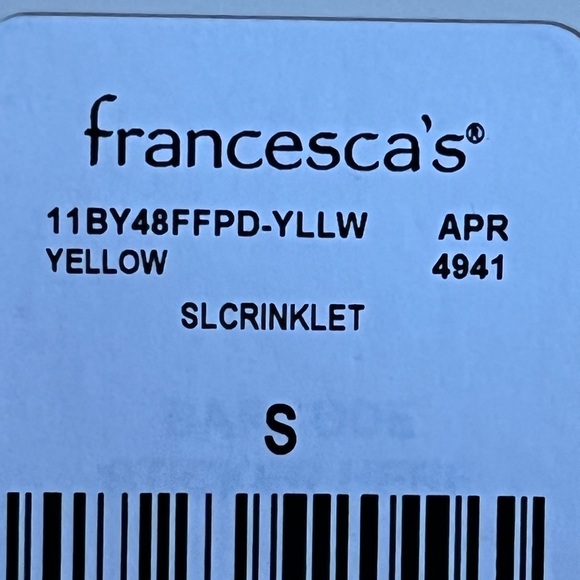 NWT-francesca's crop tank top small - Picture 5 of 5